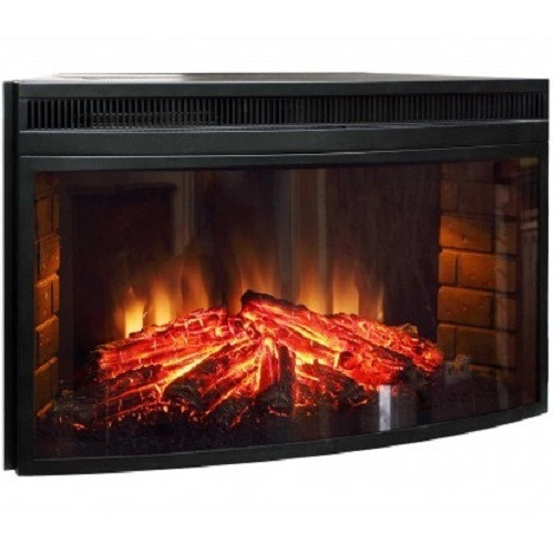 Электрокамин с широким очагом 2D Real-Flame Sorento 33 WT с очагом Firespace 33W S IR