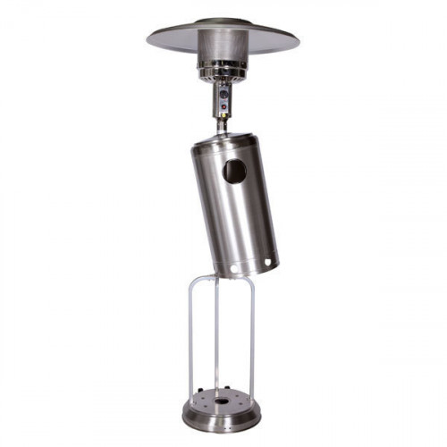 Газовый уличный обогреватель мощностью 13-14 кВт WWT 13B Stainless steel