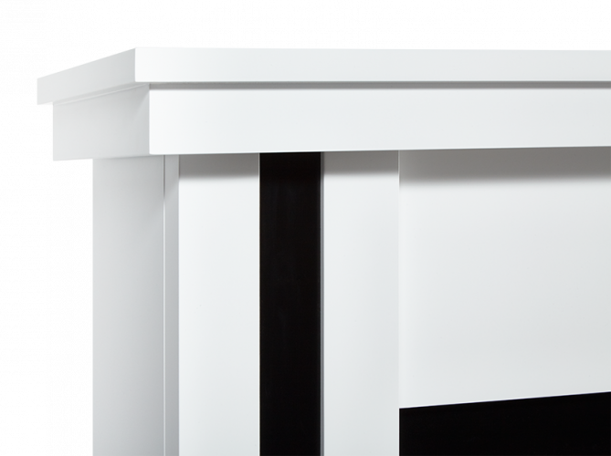 Электрокамин с классическим очагом 2D Electrolux EFP/P-1020LS с порталом Firelight Trend Classic белый