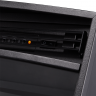 Электрокамин с широким очагом 2D Electrolux EFP/P-3320RLS с порталом Firelight Forte 30U (угловой) камень белый, шпон венге