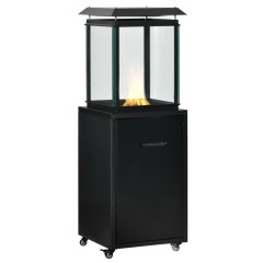 Газовый уличный обогреватель мощностью 8-10 кВт WWT 13M Black