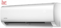 Мульти сплит-система на 2 комнаты General Climate Free Multi GU-M2EA18HN2/GC-MER09HRN1 (WiFi)*2