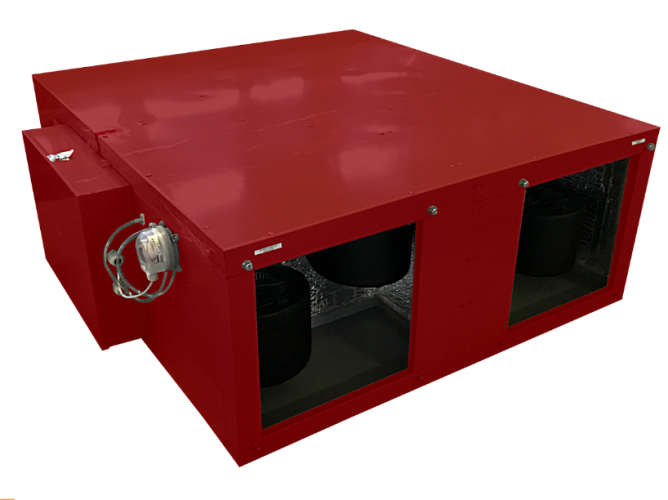 Приточно-вытяжная вентиляционная установка MIRAVENT PR 750 W (с водяным калорифером)