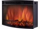 Электрокамин с широким очагом 2D Electrolux EFP/P-3320RLS с порталом Firelight Torre 30S камень слоновая кость, венге