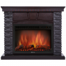 Электрокамин с широким очагом 2D Electrolux EFP/P-2720RLS с порталом Firelight Porto 25 U сланец черный, венге