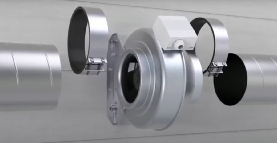 Канальный круглый вентилятор Systemair SYSIMPLE TK 200-A