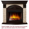 Угловой широкий портал Firelight Torre 25U Слоновая кость/Темный дуб