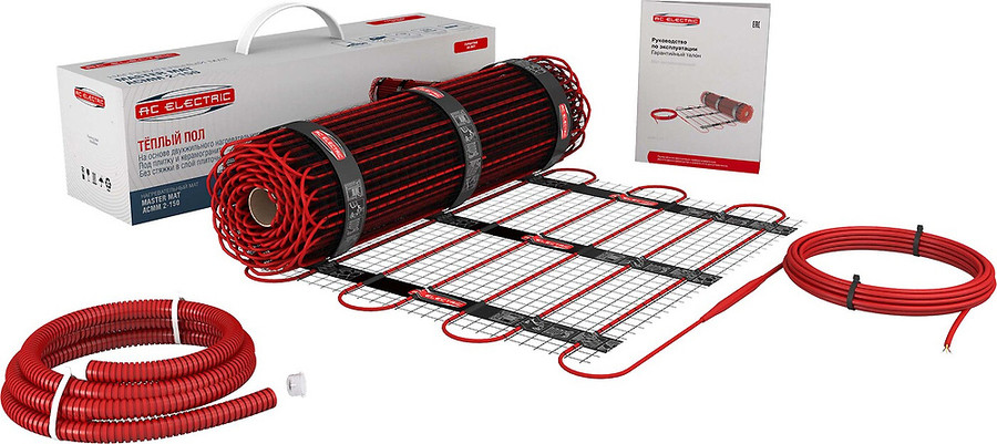 Нагревательный мат AC ELECTRIC ACMM2-150-2,5 (с терморегулятором)
