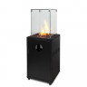 Газовый уличный обогреватель мощностью 8-10 кВт WWT 13K Black