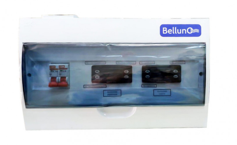 Среднетемпературная установка V камеры свыше или равно 100 м³ Belluna U316